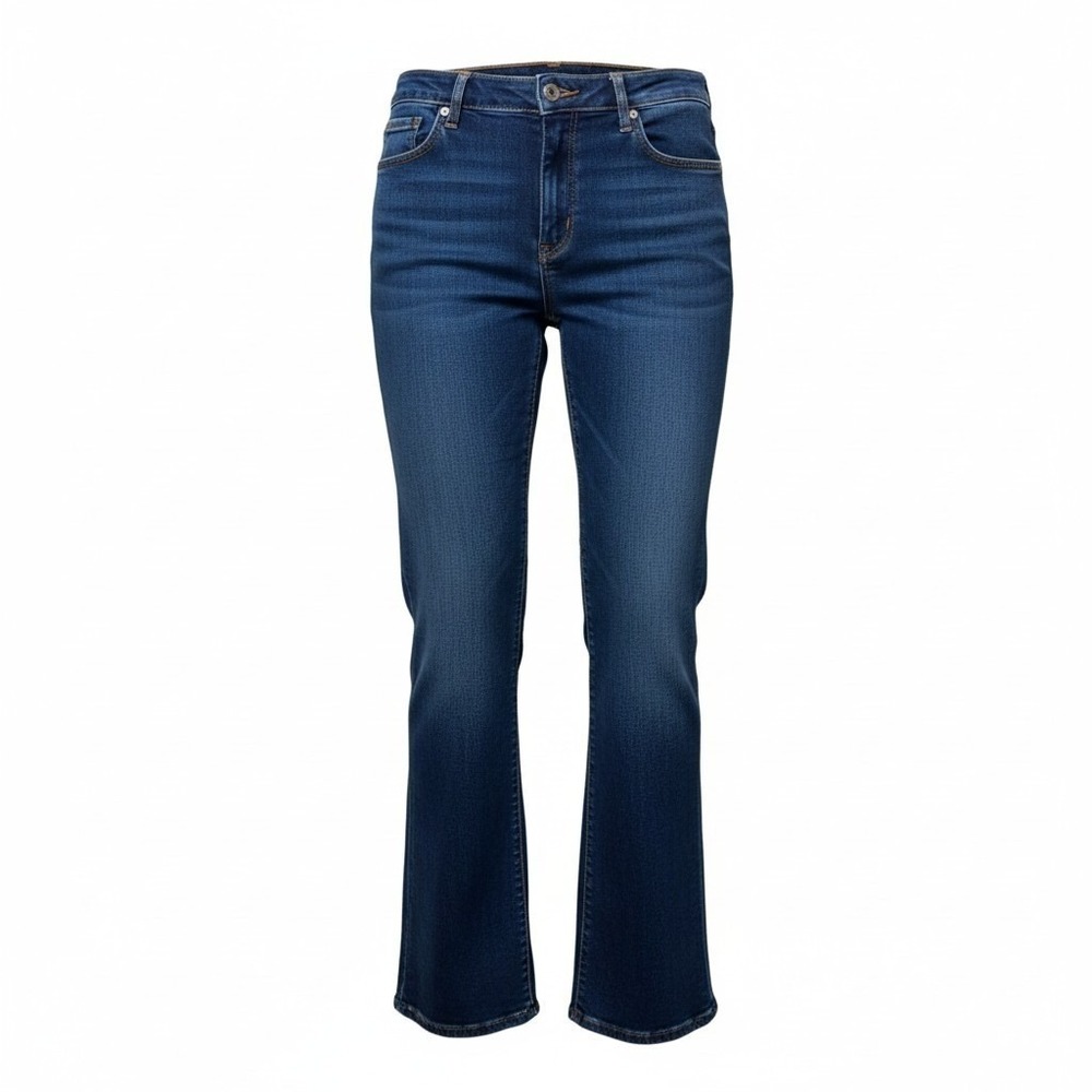 Lauren Ralph Lauren Classic Bootcut Jeans Dark Wash Blue Denim Womens Size 14